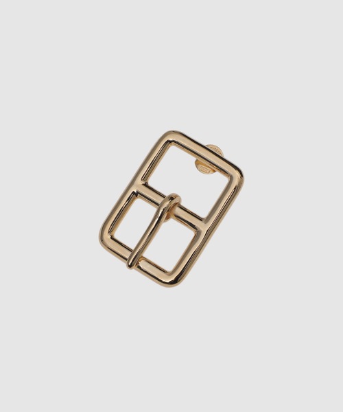 D'heygere(ディヘラ)の「Buckle Earring(ピアス(片耳用)・レディース・シルバー/ゴールド・ONE SIZE)」の2枚目の写真