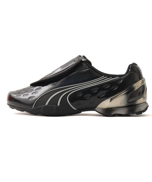 PUMA（プーマ）の「PUMA V-S1 CONTACT / プーマ V-S1 コンタクト（スニーカー・メンズ・ブラック・25.0cm/24.5cm/24.0cm/23.5cm/30.0cm/29.0cm/28.5cm/28.0cm/27.5cm/27.0cm/26.5cm/26.0cm/25.5cm/23.0cm）」の3枚目の写真
