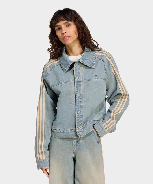 Adidas ジージャン アディダス デニムジャケットの通販