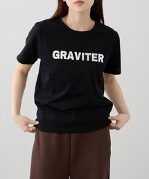 【SARARI /サラリ】冷感 DRY UVカット 箔プリントクルーネック UVカットTシャツ