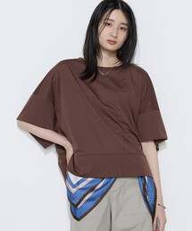 COMME CA Wardrobe（コムサワードローブ）の「ポリエステル/レーヨン天竺 プルオーバー（Tシャツ/カットソー）」