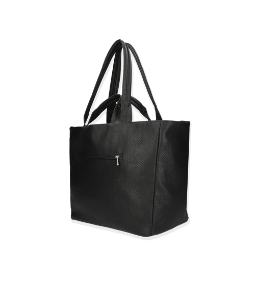 FORMLICH（ポムリッシュ）の「LEATHER SHOPPER BAG / BLACK [TYPE 002]（ショルダーバッグ・メンズ・その他・FREE）」の2枚目の写真