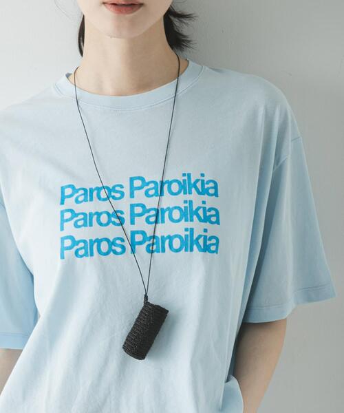 URBAN RESEARCH（アーバンリサーチ）の「シアープリントカラーTシャツ（Tシャツ/カットソー・レディース・ライトブルー/レッド/ブラウン・FREE）」の17枚目の写真