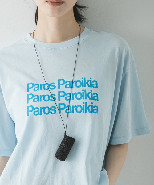 URBAN RESEARCH(アーバンリサーチ)の「シアープリントカラーTシャツ(Tシャツ/カットソー・レディース・ライトブルー/レッド/ブラウン・FREE)」の11枚目の写真