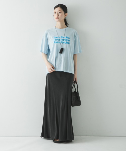 URBAN RESEARCH(アーバンリサーチ)の「シアープリントカラーTシャツ(Tシャツ/カットソー・レディース・ライトブルー/レッド/ブラウン・FREE)」の17枚目の写真