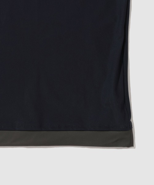 NAVY（ネイビー）の「【SARARI/サラリ】 接触冷感 極冷フラップポケット UVカットTシャツ（Tシャツ/カットソー・メンズ・ライトグレー/チャコールグレー/ネイビー/ブラック・S/M/L/XL）」の21枚目の写真
