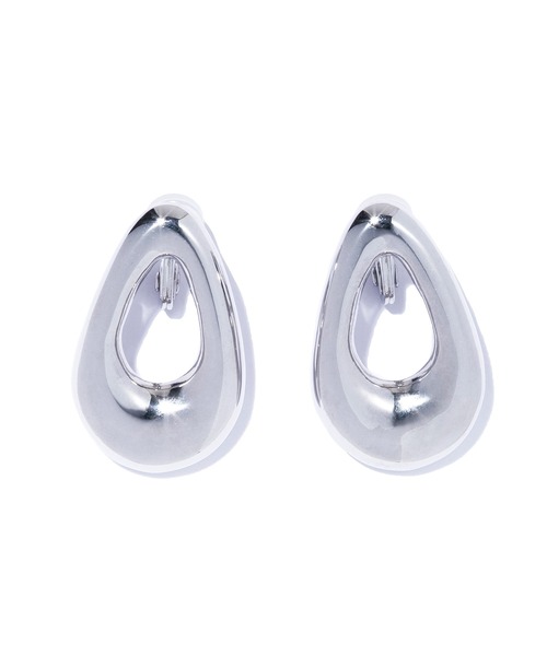 IRIS47（イリスフォーセブン）の「【IRIS 47】polished earring/ポリッシュド イヤリング BO270（イヤリング・レディース・シルバー・FREE）」の3枚目の写真