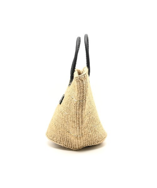 CLEDRAN(クレドラン)の「【サイザル麻×牛革 リボン付属】CL3953 HAND&WORK SISAL RIBBON BASKET(かごバッグ・レディース・ブルーグレー/ベージュ・FREE)」の8枚目の写真