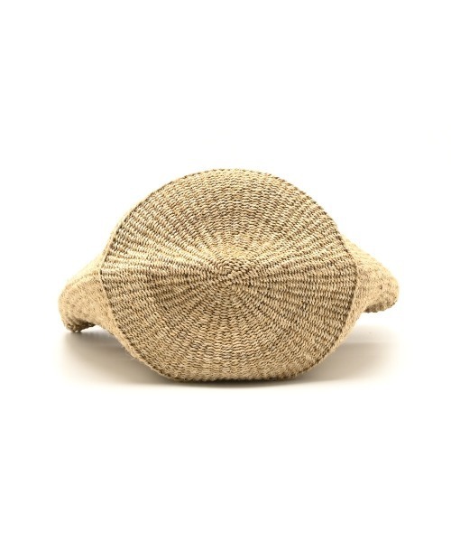 CLEDRAN(クレドラン)の「【サイザル麻×牛革 リボン付属】CL3953 HAND&WORK SISAL RIBBON BASKET(かごバッグ・レディース・ブルーグレー/ベージュ・FREE)」の9枚目の写真