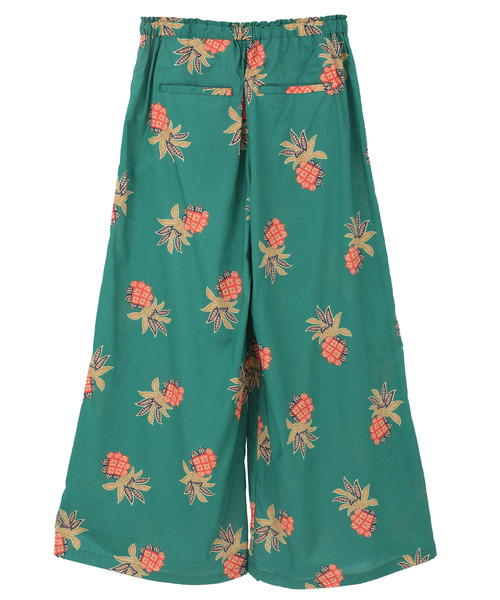 LOGEMENT DE CLAIRE（ロジュモンドクレール）の「【LOURMARIN】リバティワイドドロストパンツ（その他パンツ・レディース・グリーン/オレンジ・3/2）」の16枚目の写真