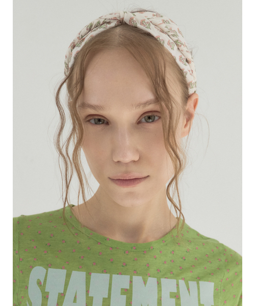 セール】Twisted Garden Breeze Hairband_White（ヘアバンド）｜Sorry
