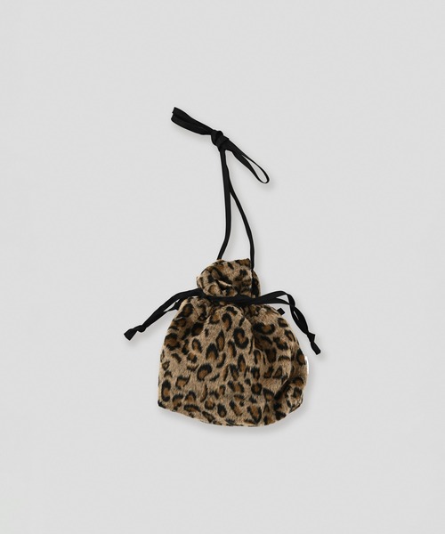 kha:ki(カーキ)の「「KHA:KI / カーキ」LEOPARD CONVERTIBLE BAG(エコバッグ/サブバッグ・レディース・オリーブ/ブラック・FREE)」の7枚目の写真