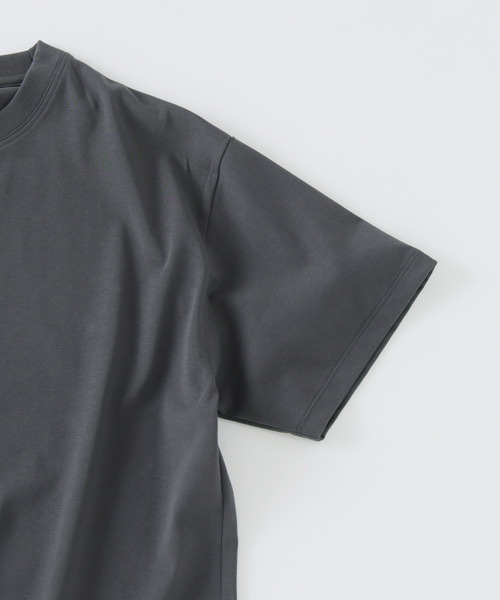 JOURNAL STANDARD relume(ジャーナルスタンダード レリューム)の「プレーティング 汗ジミ防止 Tシャツ(Tシャツ/カットソー・メンズ・キャメル/ブラックミックス/ライトグリーン/ホワイト・MEDIUM/SMALL/LARGE)」の22枚目の写真