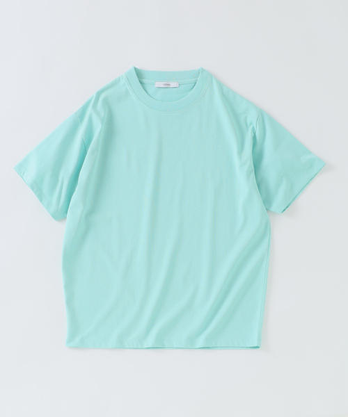 JOURNAL STANDARD relume(ジャーナルスタンダード レリューム)の「プレーティング 汗ジミ防止 Tシャツ(Tシャツ/カットソー・メンズ・キャメル/ブラックミックス/ライトグリーン/ホワイト・MEDIUM/SMALL/LARGE)」の4枚目の写真
