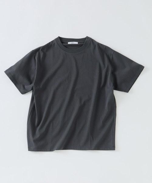 JOURNAL STANDARD relume(ジャーナルスタンダード レリューム)の「プレーティング 汗ジミ防止 Tシャツ(Tシャツ/カットソー・メンズ・キャメル/ブラックミックス/ライトグリーン/ホワイト・MEDIUM/SMALL/LARGE)」の3枚目の写真