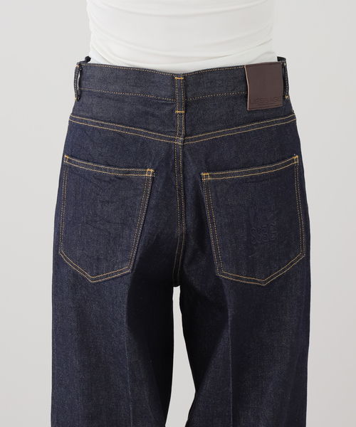 journal standard L'essage(ジャーナルスタンダードレサージュ)の「ターンアップデニムパンツ(デニムパンツ・レディース・ネイビー・38/36)」の15枚目の写真