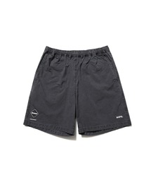 WASHED CRISP DENIM EASY SHORTS