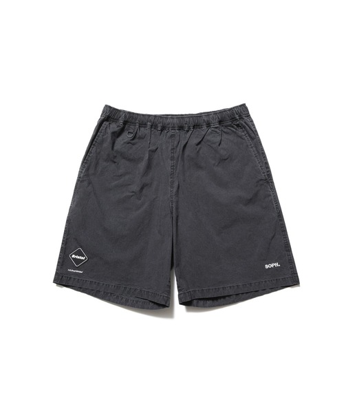 F.C.Real Bristol(エフシーレアルブリストル)の「WASHED CRISP DENIM EASY SHORTS(その他パンツ・メンズ・インディゴブルー/ブラック・SMALL/MEDIUM/LARGE/X-LARGE/XX-LARGE)」の2枚目の写真
