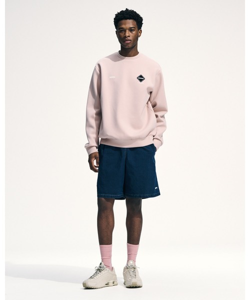 F.C.Real Bristol(エフシーレアルブリストル)の「WASHED CRISP DENIM EASY SHORTS(その他パンツ・メンズ・インディゴブルー/ブラック・SMALL/MEDIUM/LARGE/X-LARGE/XX-LARGE)」の3枚目の写真