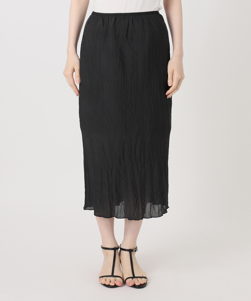 B.C STOCK(ベーセーストック)の「*MAI.M SCRUNCHY SKIRT(スカート・レディース・ホワイト/ブラック・FREE)」の11枚目の写真