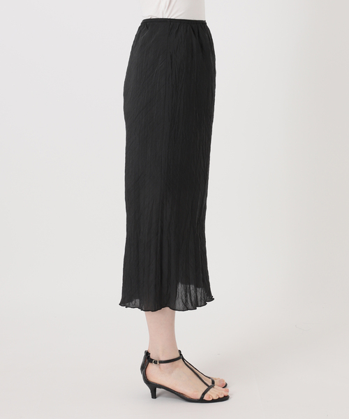 B.C STOCK(ベーセーストック)の「*MAI.M SCRUNCHY SKIRT(スカート・レディース・ホワイト/ブラック・FREE)」の14枚目の写真