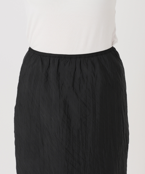 B.C STOCK(ベーセーストック)の「*MAI.M SCRUNCHY SKIRT(スカート・レディース・ホワイト/ブラック・FREE)」の6枚目の写真