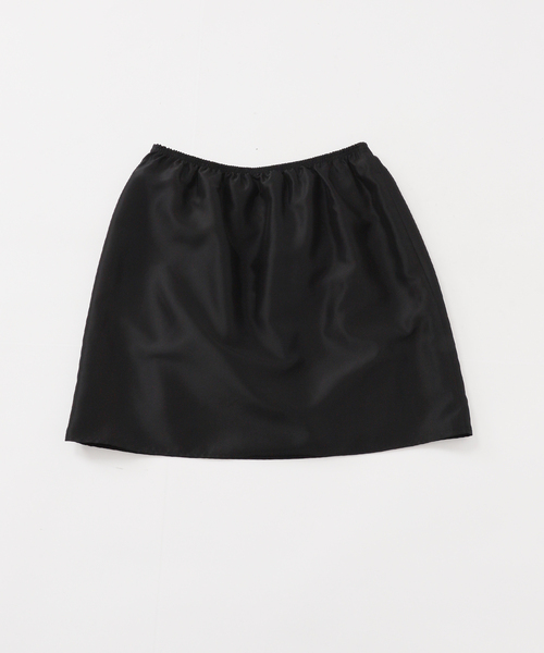 B.C STOCK(ベーセーストック)の「*MAI.M SCRUNCHY SKIRT(スカート・レディース・ホワイト/ブラック・FREE)」の3枚目の写真