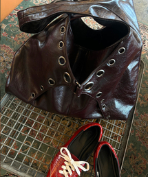 REVERSIBLE BIG BAG [BURGUNDY]