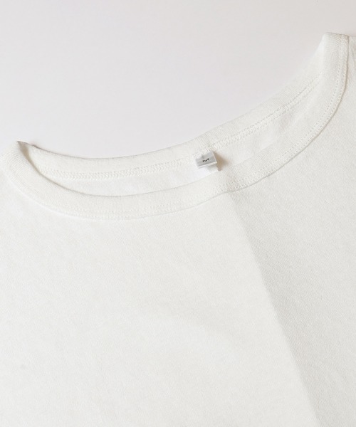 coca(coca)(コカ)の「シアージョーゼットフレンチスリーブTシャツ(Tシャツ/カットソー・レディース・ホワイト/ブラック・L/M/S)」の16枚目の写真