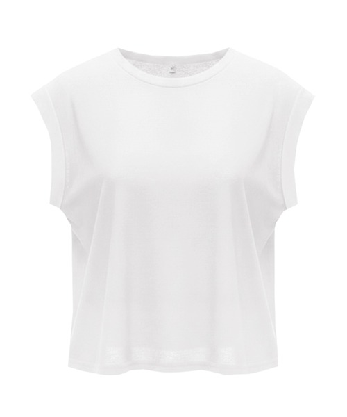 coca(coca)(コカ)の「シアージョーゼットフレンチスリーブTシャツ(Tシャツ/カットソー・レディース・ホワイト/ブラック・L/M/S)」の20枚目の写真