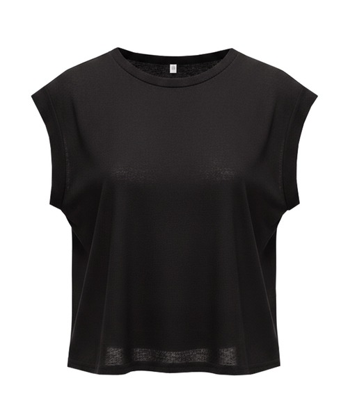 coca(coca)(コカ)の「シアージョーゼットフレンチスリーブTシャツ(Tシャツ/カットソー・レディース・ホワイト/ブラック・L/M/S)」の21枚目の写真