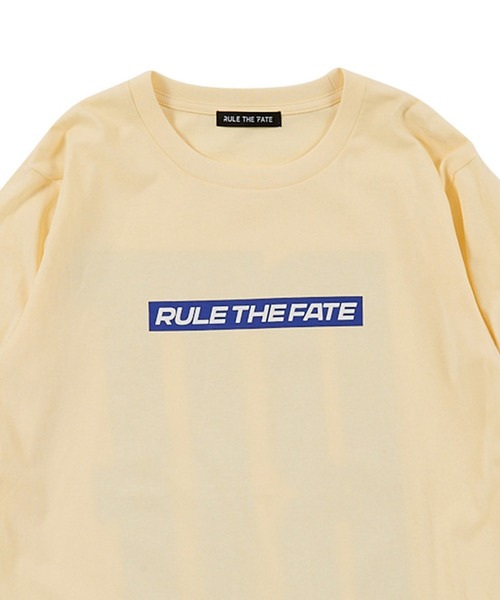 RULE THE FATE(ルールザフェイト)の「RTF FLAME LONG SLEEVE TEE/フレームロングスリーブティー(Tシャツ/カットソー・メンズ・ブラック/ベージュ・2/1)」の6枚目の写真