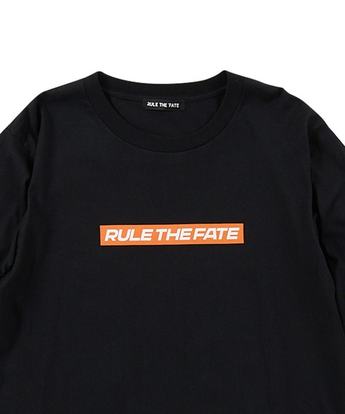 RULE THE FATE(ルールザフェイト)の「RTF FLAME LONG SLEEVE TEE/フレームロングスリーブティー(Tシャツ/カットソー・メンズ・ブラック/ベージュ・2/1)」の4枚目の写真