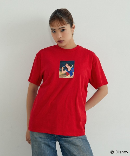 Disney(ディズニー)の「SNOW WHITE / S/S TEE(Tシャツ/カットソー・メンズ・ブラック/レッド・XL/XS/S/M/L)」の18枚目の写真