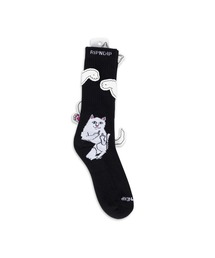 RIPNDIP（リップンディップ）の「LORD NERMAL SOCKS (BLACK)（ソックス/靴下）」