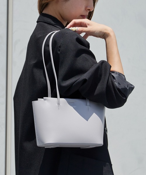 YAHKI(ヤーキ)の「YAHKI/ヤーキ W FAC SHOULDER BAG ボストン ショルダーバッグ レディース レディース 2026年 夏(ショルダーバッグ・レディース・ブラック/グレー/ブルー・ONE SIZE)」の19枚目の写真