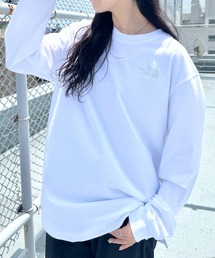 THE NORTH FACE(ザ・ノースフェイス)/ワンポイント ロゴプリント クルーネック 長袖 無地 ロンT /M'S EVERLITTE L/S TEE