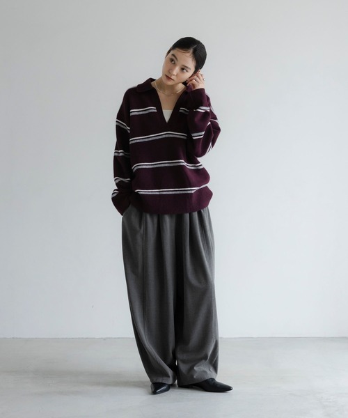 LOWRYS FARM(ローリーズファーム)の「TRイージーコクーンパンツ 778718(その他パンツ・レディース・ブラック/ブラウン/ネイビー/グレー/ブルー/グレー系その他・MEDIUM/LARGE)」の22枚目の写真