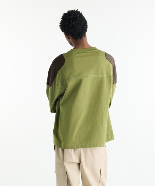 NEW BALANCE(ニューバランス)の「スポーツレガシーグラフィックロングスリーブTシャツ(Tシャツ/カットソー・メンズ・オリーブ・SMALL/XX-LARGE/X-LARGE)」の2枚目の写真