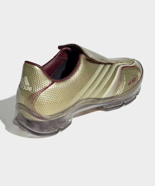 adidas(アディダス)の「F50ウォーカブル / F50 WALKABLE / アディダスオリジナルス adidas Originals(スニーカー・レディース・ゴールド・25.5cm/26.0cm/26.5cm/27.0cm/23.5cm/24.0cm/27.5cm/28.0cm/24.5cm/25.0cm/28.5cm/29.0cm/22.5cm/23.0cm/22.0cm)」の7枚目の写真