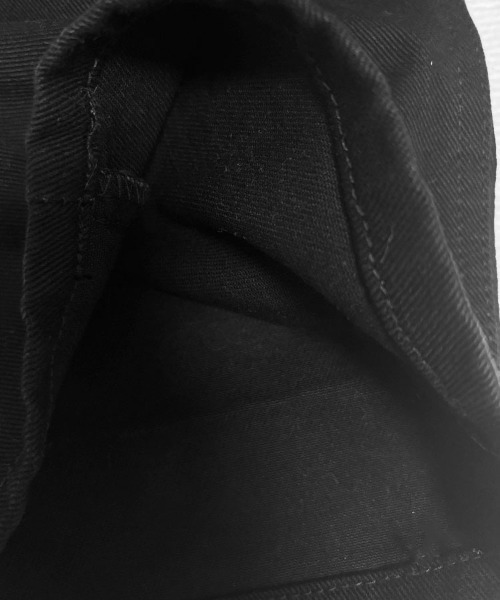 YACA(ヤーカ)の「Denim Tack Pants/デニムタックパンツ(デニムパンツ・レディース・ブラック・FREE)」の7枚目の写真