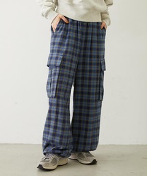CHECKED CARGO PANTS