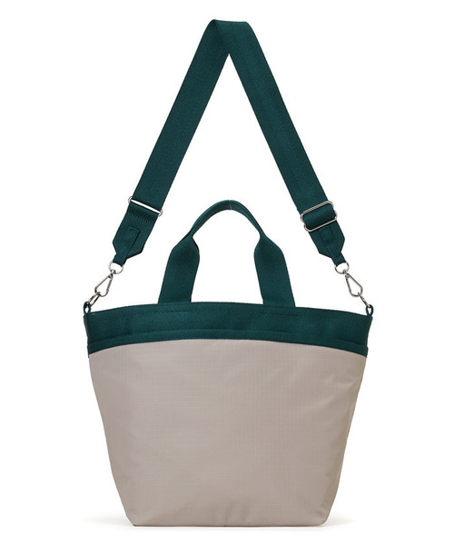 LeSportsac（レスポートサック）の「BUCKET TOTE ドリフトストーン/エデングリーン（トートバッグ・レディース・グレー・FREE）」の4枚目の写真