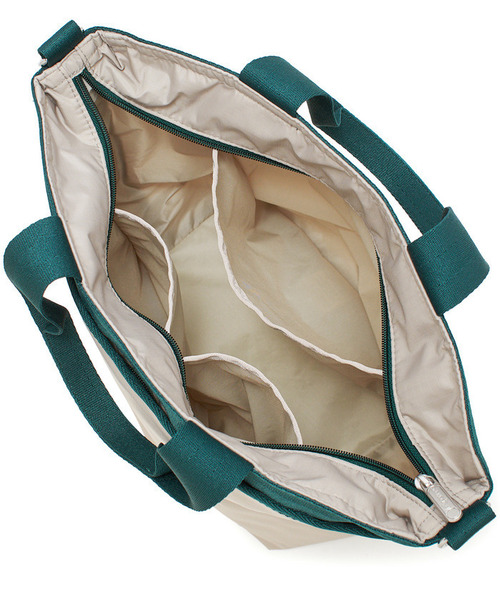 LeSportsac（レスポートサック）の「BUCKET TOTE ドリフトストーン/エデングリーン（トートバッグ・レディース・グレー・FREE）」の5枚目の写真