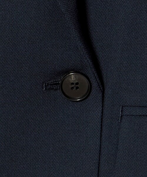 A DAY IN THE LIFE UNITED ARROWS(アデイインザライフユナイテッドアローズ)の「ドビー 2ボタン ダブルジャケット ‐セットアップ対応・ウォッシャブル‐<A DAY IN THE LIFE>(テーラードジャケット・レディース・ネイビー/ベージュ・40/38/36)」の15枚目の写真