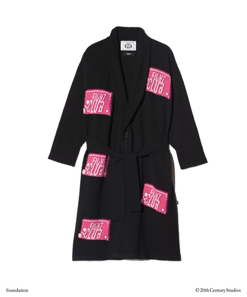 glamb(グラム)の「FIGHT CLUB/Soap Bathrobe / ファイトクラブ/ソープバスローブ(ニット/セーター・メンズ・ブラック・M/L/S)」の3枚目の写真