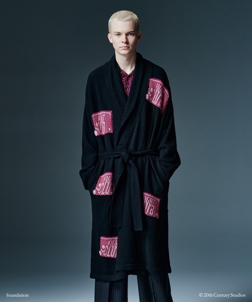 glamb(グラム)の「FIGHT CLUB/Soap Bathrobe / ファイトクラブ/ソープバスローブ(ニット/セーター・メンズ・ブラック・M/L/S)」の6枚目の写真