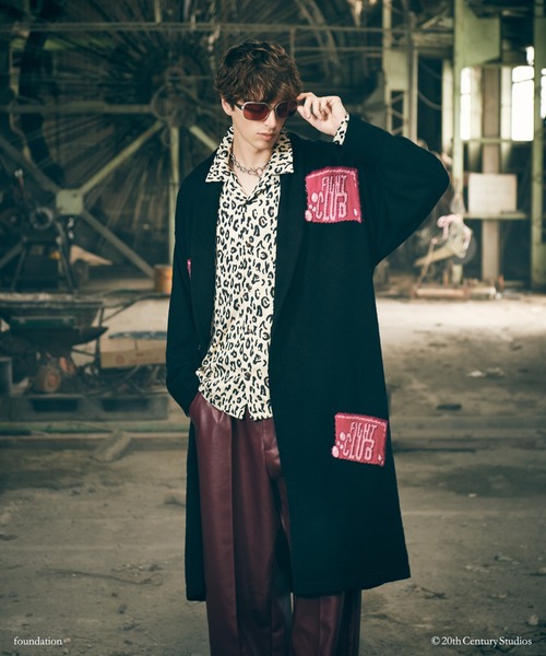 glamb(グラム)の「FIGHT CLUB/Soap Bathrobe / ファイトクラブ/ソープバスローブ(ニット/セーター・メンズ・ブラック・M/L/S)」の2枚目の写真