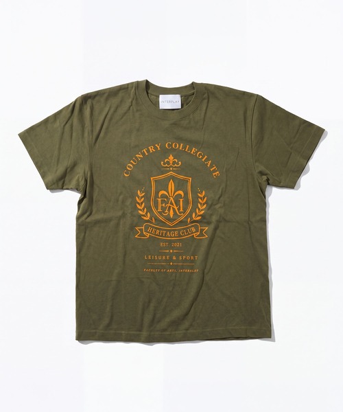 INTERPLAY(インタープレイ)の「【INTERPLAY】Warm Crest S/S Tee(Tシャツ/カットソー・レディース・ブラウン/グリーン/ブラック/ベージュ/ネイビー・LARGE/MEDIUM)」の21枚目の写真