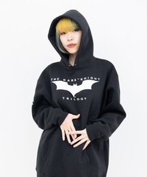 ハードコアチョコレート(ハードコアチョコレート)の「ダークナイト トリロジーパーカ/バットマン(ゴッサム/ブラック)(パーカー)」